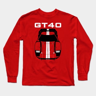 Ford GT40 - Multi color and white Long Sleeve T-Shirt